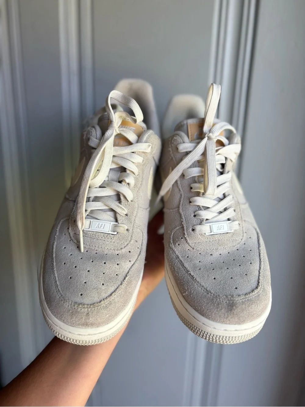 Nike suede upper